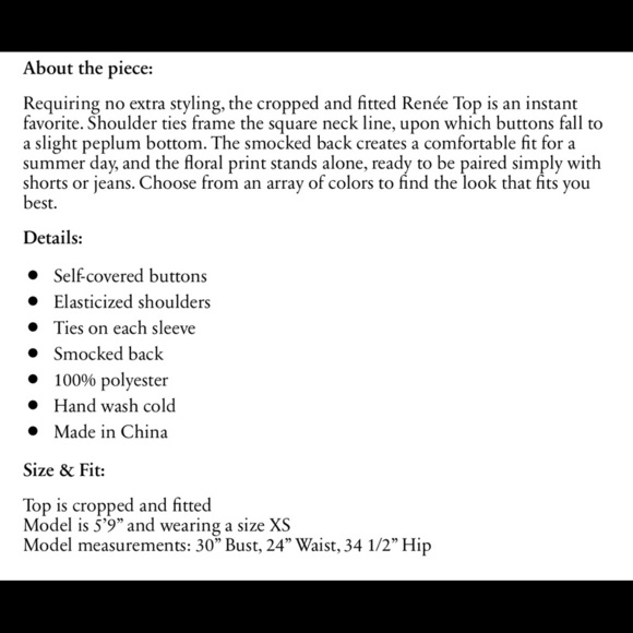 NWT $118 Senlis Renee Button Up Short Sleeve Top - Picture 5 of 9